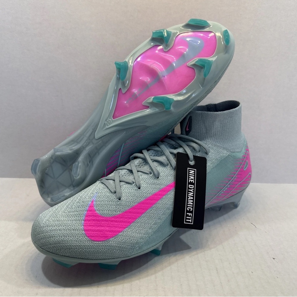 Nike Air Zoom Mercurial Superfly 10 Elite FG Soccer Cleats FQ1454-301 Men Sz 11